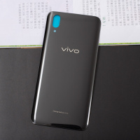 vivo X21后盖钢化玻璃vivox21电池盖原厂手机后屏X21A后壳 原x21(冰钻黑)前指纹