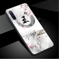华为p30手机壳男个性签名p20百家姓p10中国风p30pro玻璃套大气简约自定义女情侣款 【十里桃花】留言手机型号姓氏
