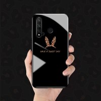 华为nova4手机壳女款nova4e保护套nova5硬壳nova5pro个性nova 【华为nova5i】-黑色豹纹耳朵