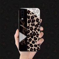华为P30手机壳p30pro女款p20玻璃p20pro保护套p10外壳p10plus豹纹p9超薄 【华为p30】-黑豹纹