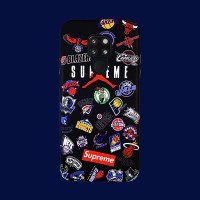 NBA潮牌华为p30手机壳mate20时尚nova4e硅胶no 华为mate20【黑底联名NBA】送钢化膜送指环扣送挂绳