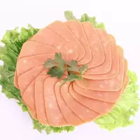 三明治火腿火腿片西式三明治火腿肠切片2kg108片冷冻早餐三文治火腿切片
