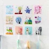 强力粘胶挂钩吸盘无痕粘钩可爱卫生间墙上免打孔挂钩贴浴室透明钩