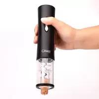Cheer启尔 红酒开瓶器电动家用葡萄红酒启瓶器全自动开瓶器套装黑色