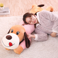 趴趴狗毛绒玩具公仔布娃娃可爱女孩抱着睡觉玩偶陪睡床上七夕抱枕1 爱的就是你 1.5米[收藏加购送玫瑰+香包]有拉链可拆洗