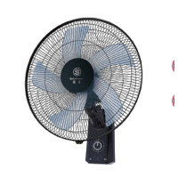 华生壁扇电风扇FB45-B305(塑叶 黑色)18寸(一箱2台)