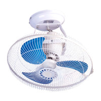 华生吸顶扇楼顶扇16寸塑叶 学校工程吊扇摇头电风扇 (一箱2台)