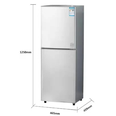 志高小冰箱112升家用小型出租房冷藏冷冻宿舍迷你双开门电冰箱112A177