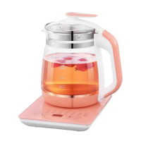 美菱(MeiLing)养生壶 HT-618A-T玻璃电水壶电煮茶壶小型煮茶器高硼硅玻璃多功能家用 配带滤网粘胶壶烧水壶