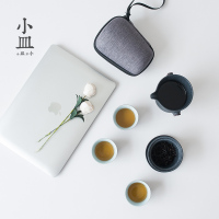 快客杯一壶三杯二杯两杯办公家用功夫旅行茶具便携式包定制小套装