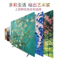 京城派 新款柔软电视机罩防尘罩挂式液晶55英寸50曲面盖巾布艺65欧式