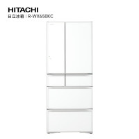 日立(HITACHI)冰箱R-WX650KC 日本原装 615L升真空保鲜 变频智控 自动制冰 触控电动抽屉 水晶白