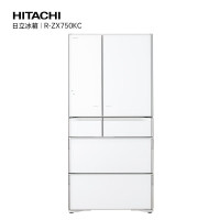 日立(HITACHI)冰箱R-ZX750KC 日本原装进口735L 黑科技 真空保鲜 触控电动门 自动制冰 水晶白色