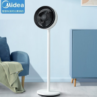 美的(Midea)循环扇FGA24UXC 家用宿舍空气循环 台立两用 螺旋聚风 随心香氛盒 高度可调 广域三档风量