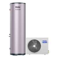 海尔/Haier家用空气能热水器200升全直流双变频一级能效KF70/200-FE7CU1海尔带电辅R32冷媒A2F7A
