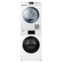 海尔(Haier)EG100MATE7WU1+EHG100FMATE7WU1 10公斤热泵烘干机洗烘套装组合