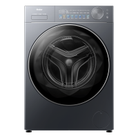 海尔(Haier)洗衣机XQG100-LEU58A2U1薄嵌变频 UVC除菌 AI动平衡 活水精华洗 五重水流洗护 智投