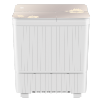 海尔(Haier)洗衣机XPB130-86A9 双桶一级13kg 旋钮操控 喷淋漂洗 移动脚轮 宽电压+玻璃上盖 泡净洗