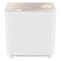 海尔(Haier)洗衣机XPB150-86A9 双桶15kg 玻璃上盖 喷淋漂洗 抗菌波轮 泡净洗 移动脚轮 宽电压设计