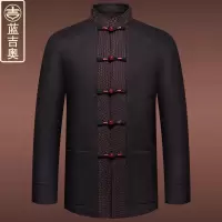 中老年唐装男春秋上衣中山装爸爸爷爷中国风老人衣服装中国风外套