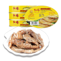 黄花鱼罐头即食香酥炸鱼块鱼食品速食鱼零食休闲食品小吃158克X2罐
