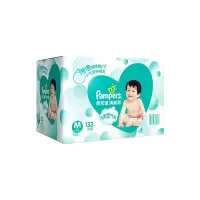 帮宝适清新帮纸尿裤M号中码132片/箱 泡泡纸尿裤