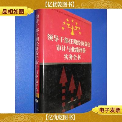 领导干部任期经济责任审计与业绩评价实务全书(上)