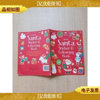 [外文原版]Santa Sticker and Colouring Book[贴纸用过]