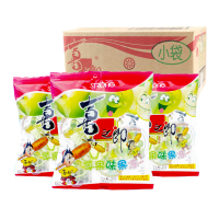 【喜之郎旗舰店】苹果草莓口味喜庆果冻布丁 婚庆糖果零食 90克*24袋 苹果