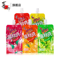 【喜之郎旗舰店】CICI水果味果粒爽儿童 娱乐休闲零食大礼包 350ML*5支分享装 五口味各1支