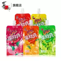 【喜之郎旗舰店】CICI水果味果粒爽儿童 娱乐休闲零食大礼包 350ML*5支分享装 五口味各1支