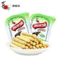 【喜之郎旗舰店】开心时间海苔饼干条 办公室休闲零食下午茶 30g*20盒分享装 海苔味