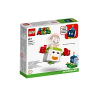 LEGO乐高马里奥系列71396 酷霸王小丑飞船扩展关卡拼插积木玩具