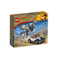 [4月新品]乐高LEGO 夺宝奇兵系列 77012战斗机追击 拼装积木玩具