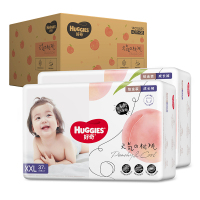 好奇(Huggies)铂金装成长裤XXL74片 男女宝宝通用婴儿超薄透气拉拉裤学步裤训练裤尿不湿官方正品
