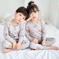 儿童内衣套装纯棉宝宝长袖睡衣保暖秋衣秋裤男女中大童家居服童装