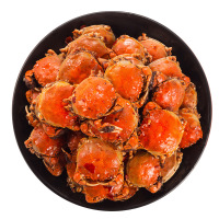 蟹圆圆十三香麻辣大闸蟹香辣蟹鱼罐装320g/罐*4罐装*20份