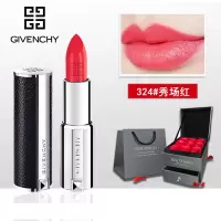 【专柜正品】纪梵希（Givenchy）香榭高定天鹅绒小羊皮口红 高级定制系列唇膏 324#秀场红 送精美礼盒礼袋
