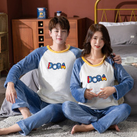 情侣新款睡衣秋冬款珊瑚绒男士加厚加绒法兰绒女春秋天卡通家居服