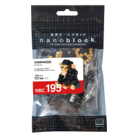 nanoblock日本小颗粒拼插积木迷你藏品-黑猩猩
