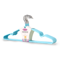 鑫精诚时尚防滑无痕晾衣架纯色干湿两用晾晒架服装店衣架加长43cm