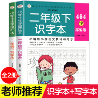 2册2020人教部编版新课标同步训练练字贴小学二年级下册语文书识字写字表练字本字贴小学生生字描红本练习册一课一练摹写笔画