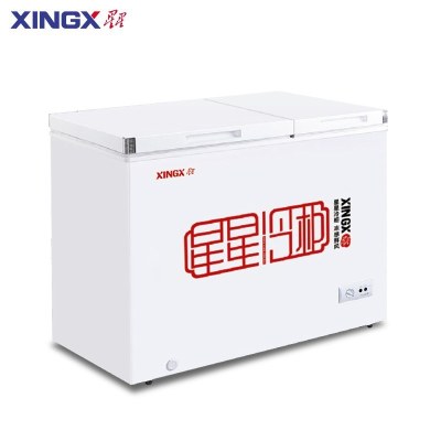 星星(XINGX) 180升双温家用冰柜大冷冻小冷藏大容量商用冷柜 BCD-180GA
