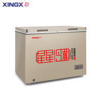 星星(XINGX) 206升铜管双温家用冰柜冷藏冷冻两用大容量商用冷柜 BCD-206GCT