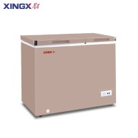 星星(XINGX) 230升铜管双温柜家用大冷冻小冷藏两用冰柜商用大容量冷柜 BCD-230GCT