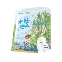 韩后水嫩达人面膜补水保湿收缩毛孔嫩白提亮肤色男女适用