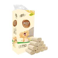 【清风原色卷纸3提30卷】清风本色卷纸3层75克*30卷