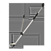 铝合金鱼竿支架炮台钓鱼支架杆手竿架子地插渔具垂钓用品 铝合金支架 2.1M