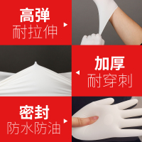 夏豹手套餐饮乳胶丁晴橡胶丁腈PVC厨房洗碗防护