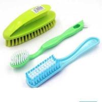 夏豹硬毛软毛鞋刷子清洁洗鞋刷洗鞋刷洗衣装鞋涮子三个双头TH10